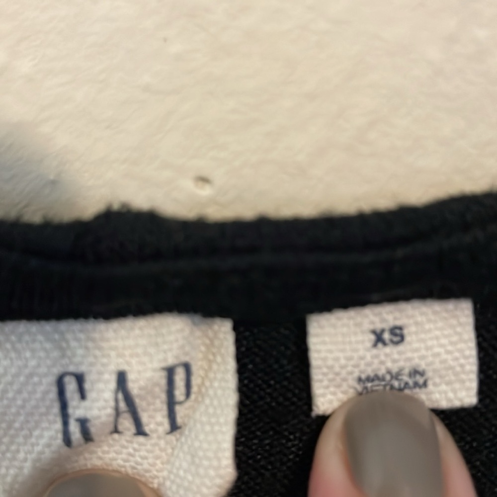 Gap swing dress. Black, size XS. - Picture 2 of 5